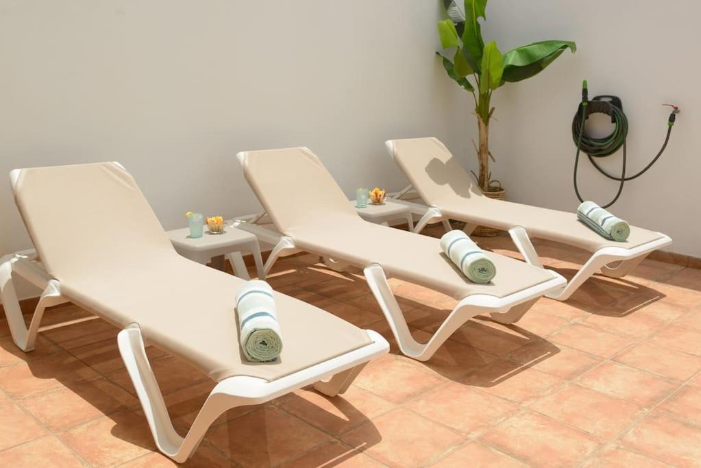 Villa Con Piscina En La Playa La Estrella  ภายนอก รูปภาพ